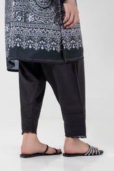 Stitched Black Shalwar